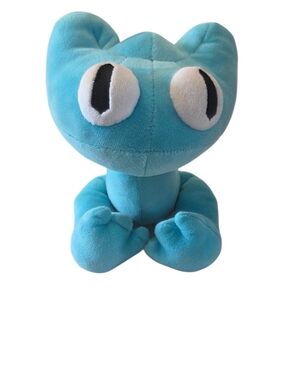 Rainbow Friends Cyan Plush 7" PhatMojo 2023 Blue Roblox Stuffed Animal Toy